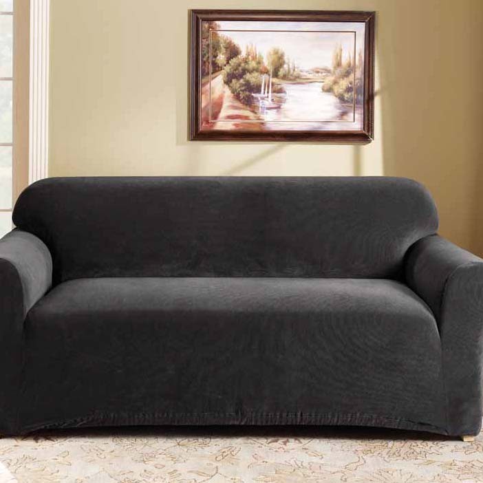 Ebony 2 Seater Couch Cover by Surefit