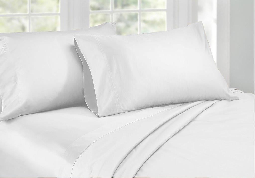 1000 Threadcount Cotton Rich Sheet Set White by Ardor