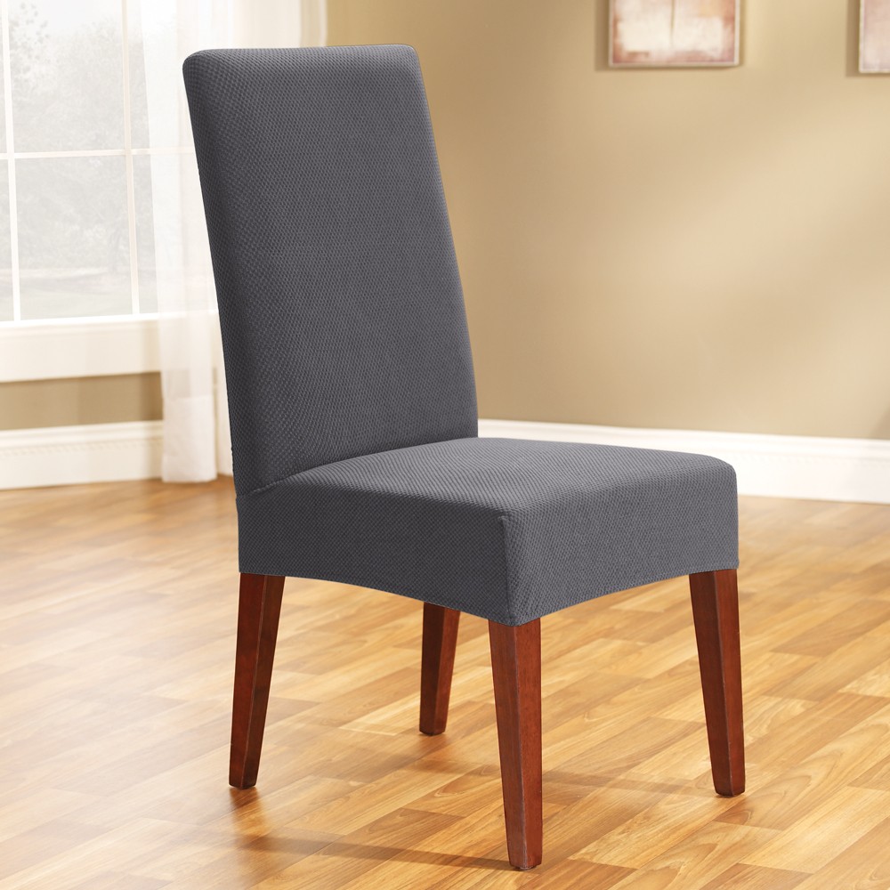 Slate Dining Chair Cover by Surefit