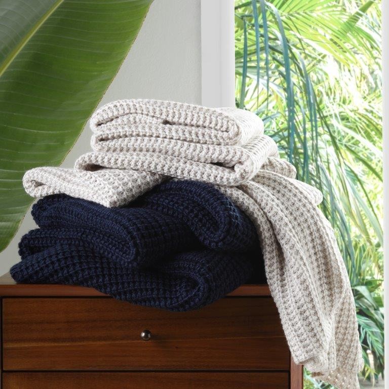 Langley Knitted Throws by Private Collection