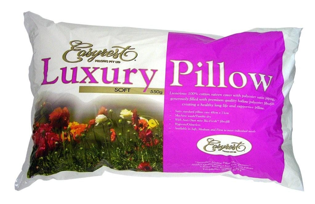 Luxury Sateen Soft Pillow by Easyrest