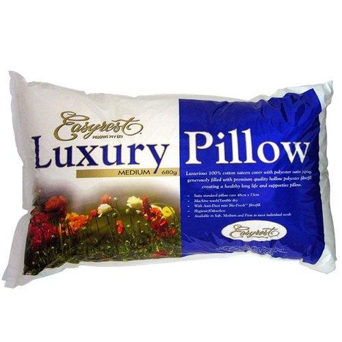 Luxury Sateen Medium Pillow by Easyrest