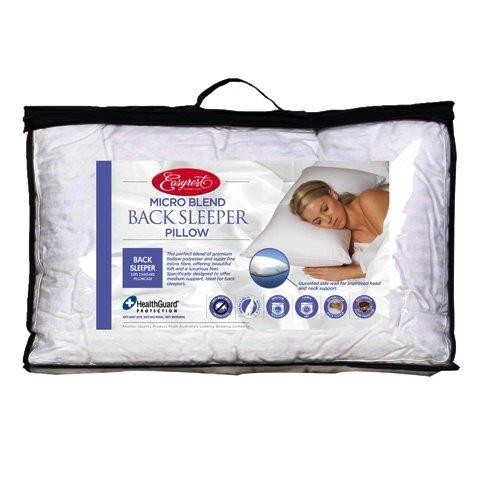 Microblend Back Sleeper Pillow by Easyrest
