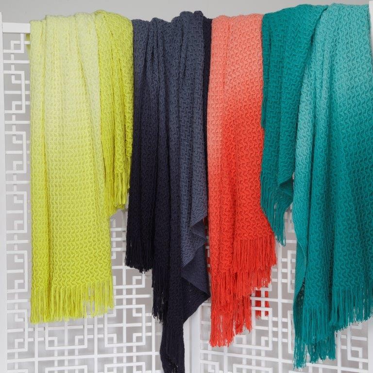 Ombre Throw Rugs by Logan & Mason