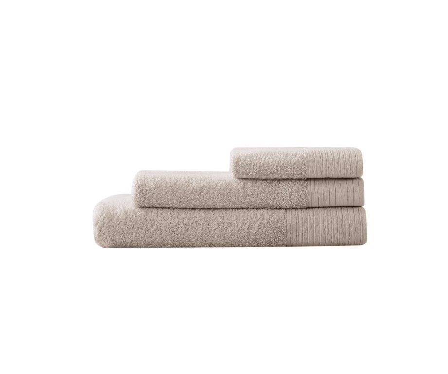 Royal Doulton Organic Cotton 10 Piece Towel Set Beige