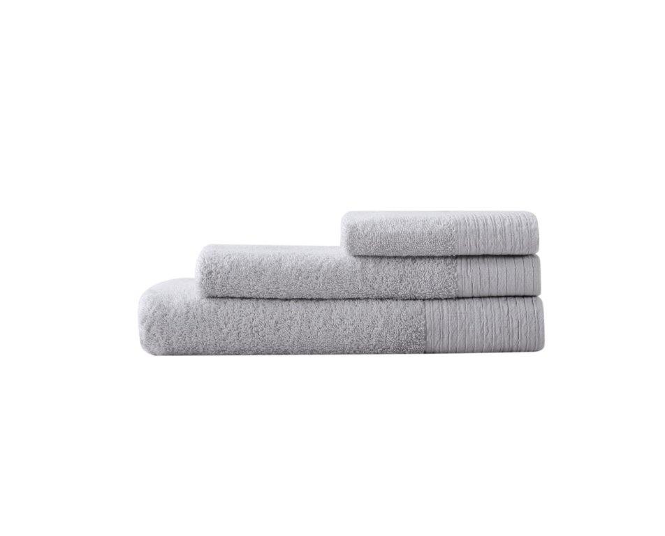 Royal Doulton Organic Cotton 10 Piece Towel Set Silver