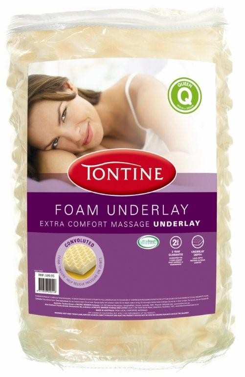 Convoluted Foam Underlay by Tontine