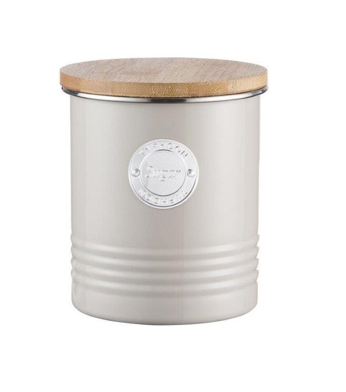 Typhoon Living Sugar Canister 1L Putty