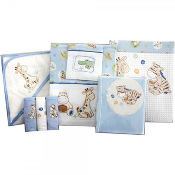 bubba blue cot waffle blanket