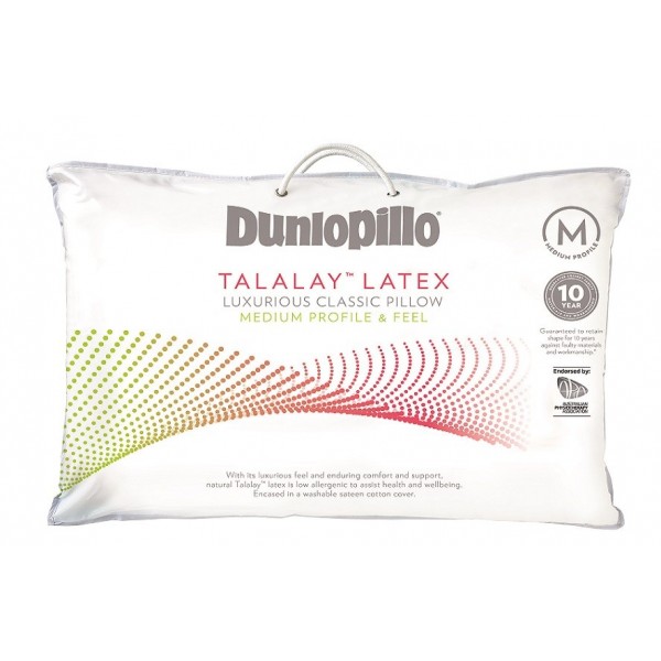 Dunlopillo luxurious 2025 latex classic pillow