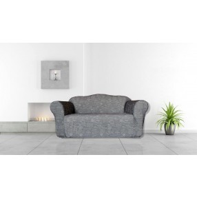 Signature Grey 2 Seater Couch Cover By Surefit Couch Covers